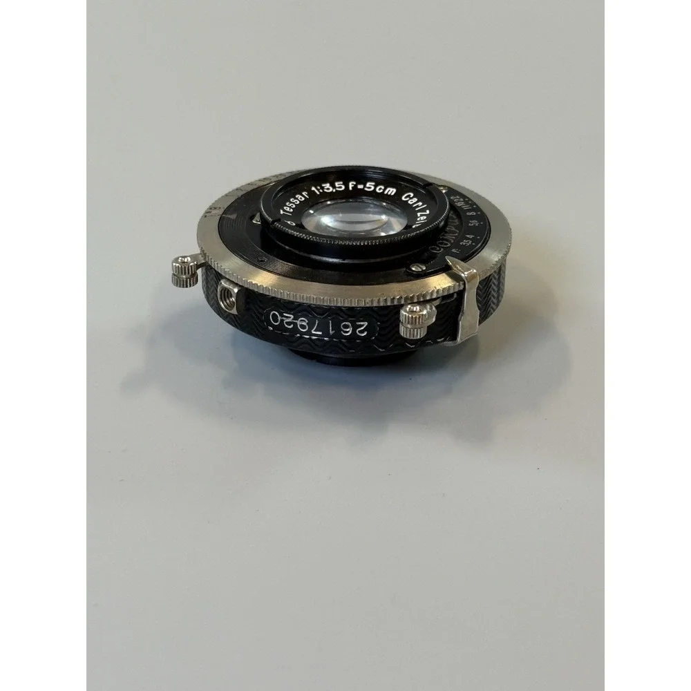 Carl Zeiss Jena Tessar 1:3.5, 5mm Lens #1273178. PLEASE READ
